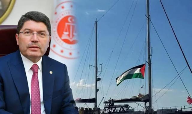 Bakan Tunç’tan Madleen gemisi saldırısına sert tepki: İnsanlığın vicdanını hedef aldılar