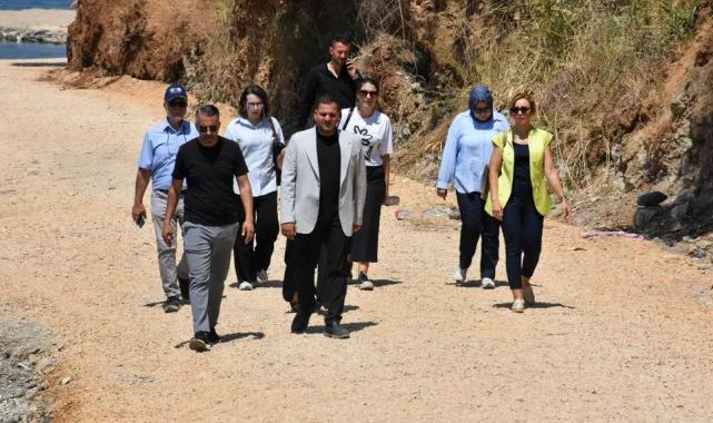 Bursa Gemlik’te yeni sahil yolu için altyapı hazırlığı