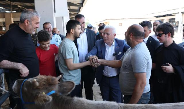 Bursa’da Başkan Bozbey pazarlığa aracılık etti!