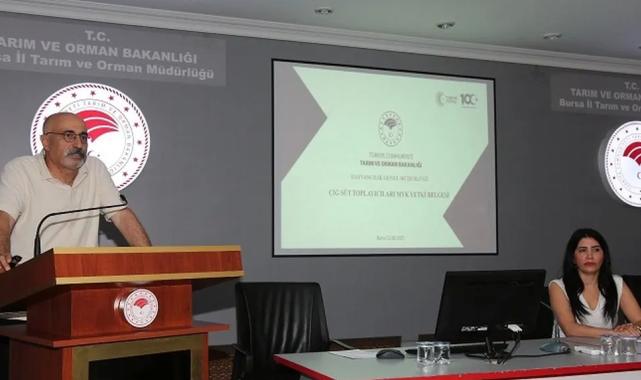 Bursa’da çiğ süt toplayıcıları için eğitim ve teknik gezi