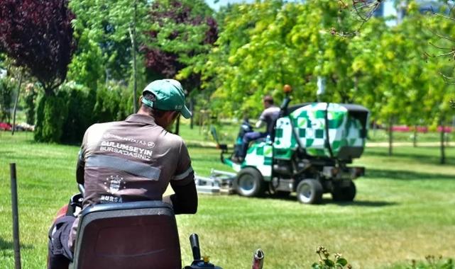 Bursa’da parklar yaza hazırlanıyor