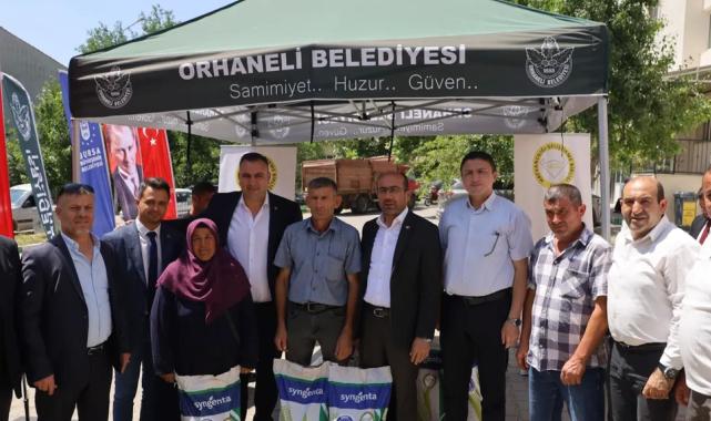 Bursa’nın dağ ilçelerine silajlık mısır tohumu desteği