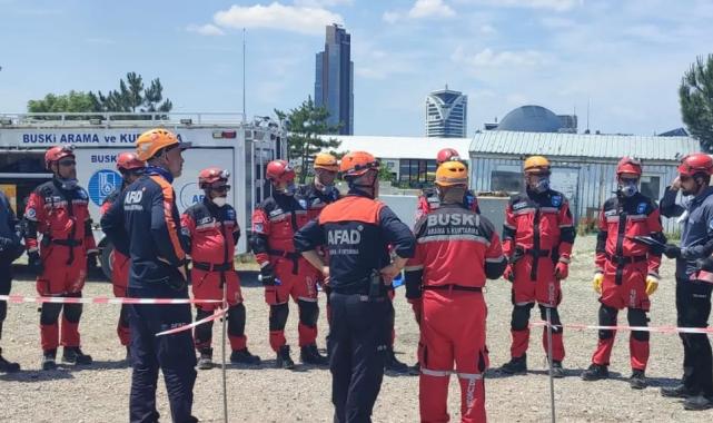 BUSKİ Arama Kurtarma ekibi akredite oldu