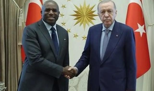 Cumhurbaşkanı Erdoğan, İngiltere Dışişleri Bakanı’nı kabul etti