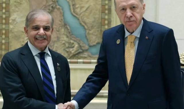 Cumhurbaşkanı Erdoğan Pakistan Başbakanı Şerif ile görüştü