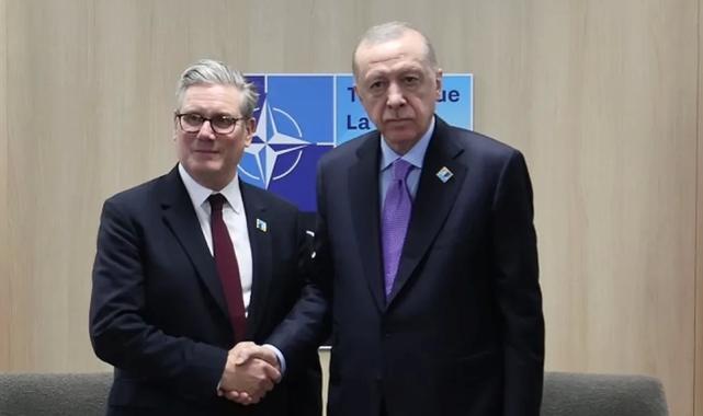 Cumhurbaşkanı Erdoğan, Starmer’ı kabul etti