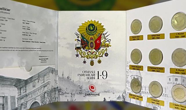 Darphane’den ‘Osmanlı Padişahları Bimetal Hatıra Para’ları satışa çıkıyor