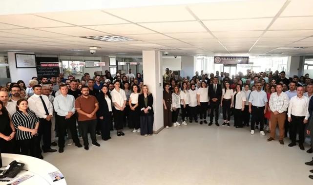 Denizli Büyükşehir’de renkli bayramlaşma