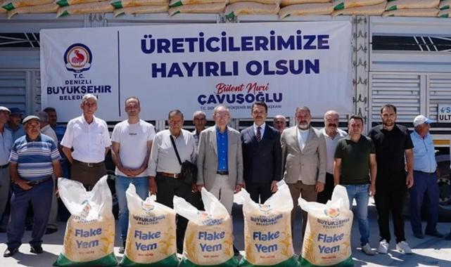 Denizli Büyükşehir’den küçük üreticiye büyük destek