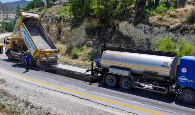 Denizli Büyükşehir’in asfalt mesaisi başladı