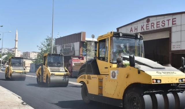 Diyarbakır Bağlar’daki 7 bulvar ve cadde asfaltla yenilendi
