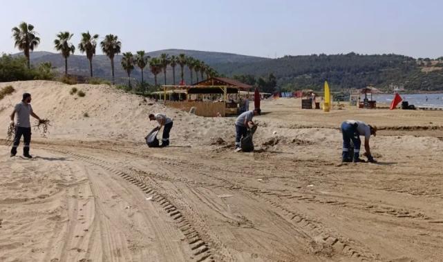 Efes Selçuk’ta bayram sonrası temizlik seferberliği