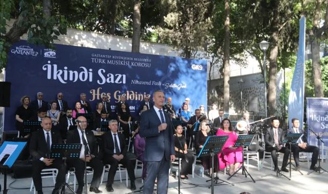 Gaziantep’te İkindi Sazı ile türküler yeniden yankılandı