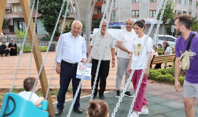 Gebze’de Başkan Büyükgöz’den Arapçeşme Parkı’na yakın mercek