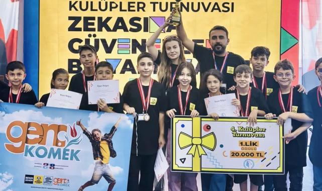 Genç KOMEK öğrencilerinden zeka arenasında büyük zafer