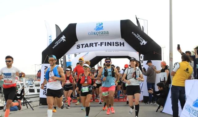 Gökçeada Ultra Trail’de koşu rüzgarı ikinci kez esti