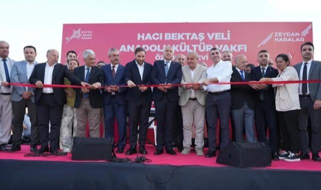 Hacıbektaş Veli Anadolu Kültür Vakfı Özgür Cemevi açıldı