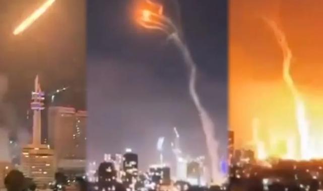 İran İsrail’e füze yağdırdı, radyasyon ve kimyasal sızıntı tehlikesi