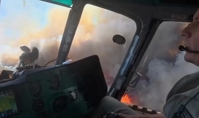 İzmir Aliağa’da orman yangını! Havadan ve karadan müdahale sürüyor