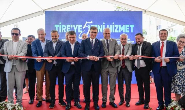 İzmir Büyükşehir’den Tire’de açılış rüzgârı