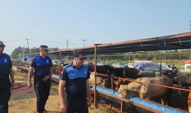 İzmir Çiğli’de kurban pazarına sıkı denetim