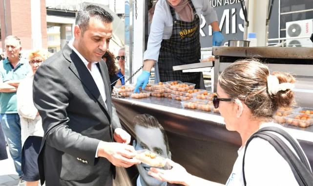 İzmir Çiğli’den Ferdi Zeyrek için lokma ikramı