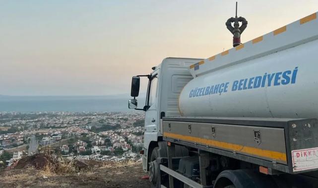 İzmir Güzelbahçe Belediyesi 7/24 yangın teyakkuzunda