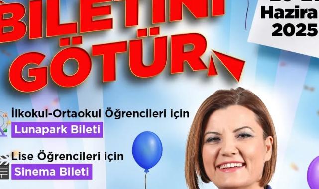 İzmit Belediyesinden öğrencilere tatil hediyesi!