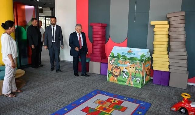 Kayseri Büyükşehir kütüphaneyi hizmete açtı