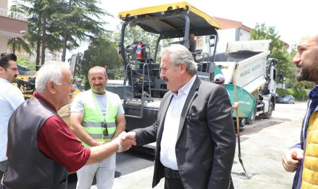 Kayseri Melikgazi asfalt sezonuna hızlı girdi