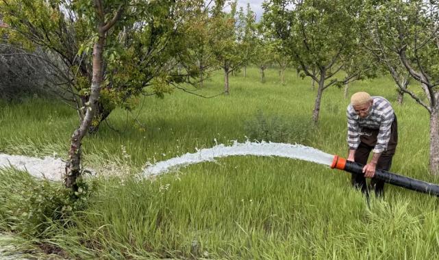 Kayseri Melikgazi’de kırsalda tarımsal sulamaya destek