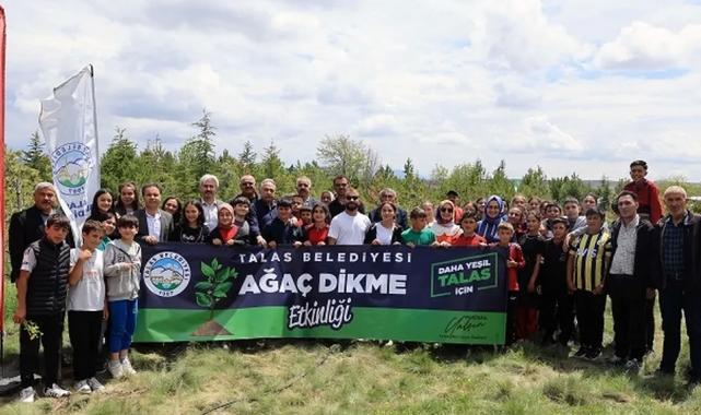 Kayseri Talaslı çocuklar geleceğe fidan dikti