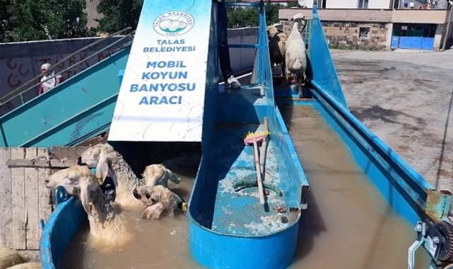 Kayseri Talas’tan keneyle mobil mücadele