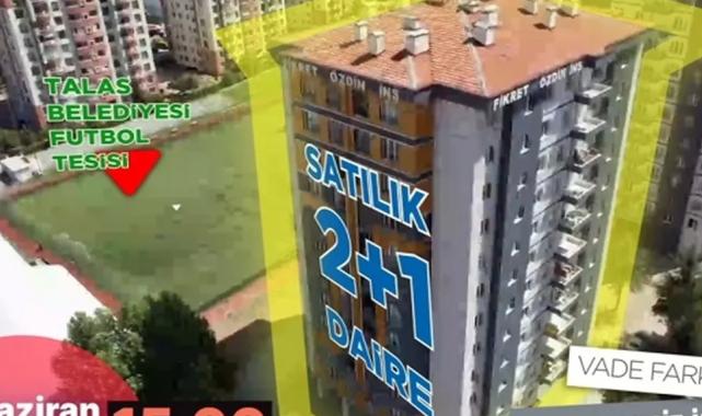 Kayseri Talas’tan taksitli yatırım fırsatı