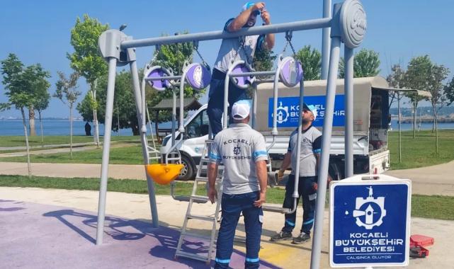 Kocaeli Büyükşehir’den çocuklara güvenli alanlar