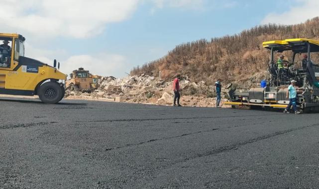Kocaeli Büyükşehir’den İzaydaş’a yol bakım dokunuşu