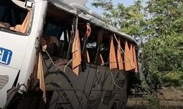 Konya Ereğli’de yolcu otobüsü kazası: 1 ölü, 26 yaralı