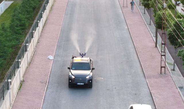 Konya Karatay Belediyesi’nden bayram öncesi ilaçlama mesaisi