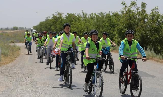 Konya’da pedallar sağlık ve farkındalık için döndü