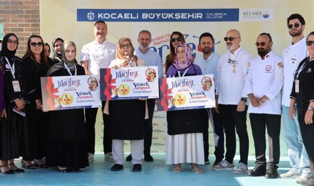Lezzetle yarışan eller MARİFEST’te buluştu