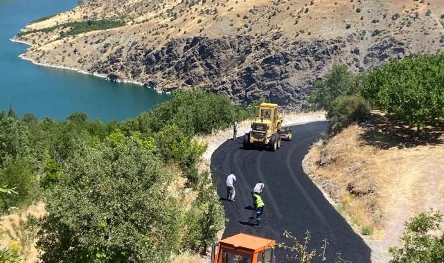 Malatya Büyükşehir’den Karaağaç’a sıcak asfalt