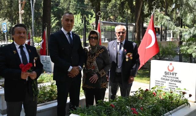 Manisa bayramda şehit ve gazi ailelerini yalnız bırakmadı