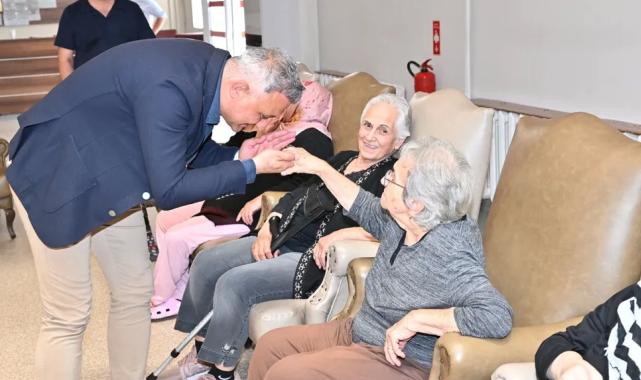 Manisa’dan huzurevlerine kurban bayramı ziyareti