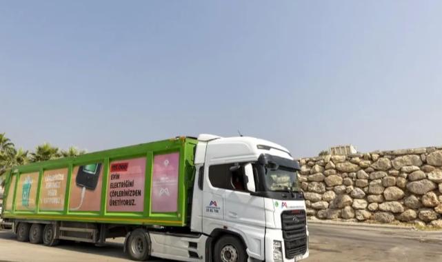 Mersin’de katı atıklar verimli ve sürdürülebilir şekilde taşınıyor