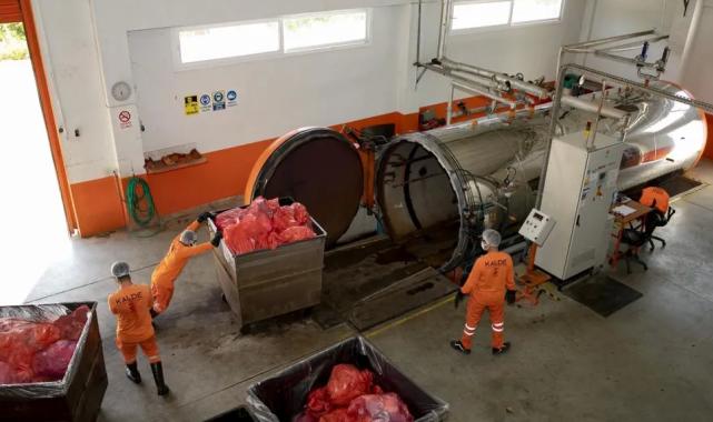 Mersin’de tıbbi atıklar güvenle bertaraf ediliyor