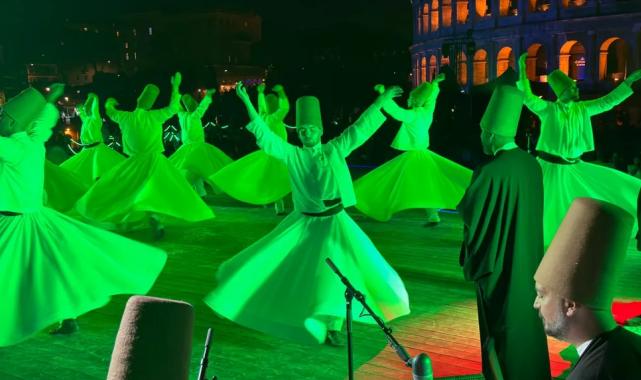 Mevlana’nın evrensel çağrısı Kolezyum’da yankılandı