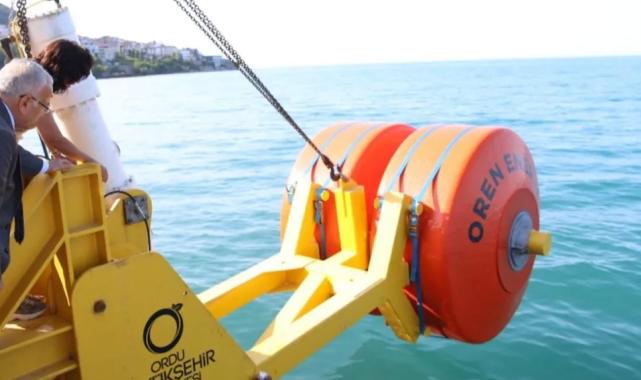 Ordu’da dalgalardan enerji üretiliyor