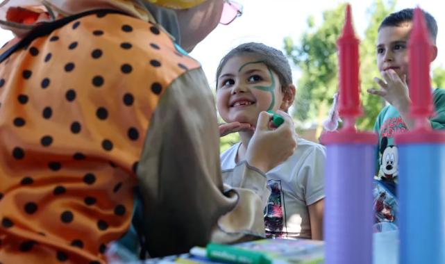 Sakarya çocuklar için bayrama neşe kattı