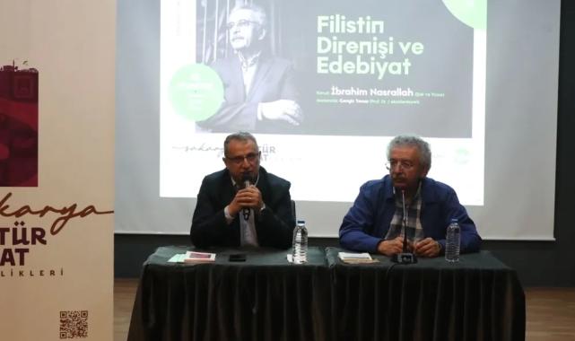 Sakarya’da Filistin direnişi ve edebiyat üzerine söyleşi