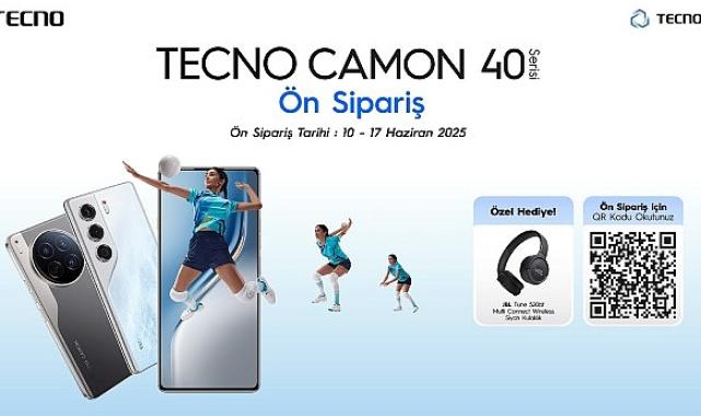 TECNO CAMON 40 Premier 5G ve CAMON 40, TECNO Türkiye’nin resmi web sitesi üzerinden ön siparişe açıldı!